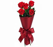 Букет 5 Красных роз Эдлесс Лав в Судаке