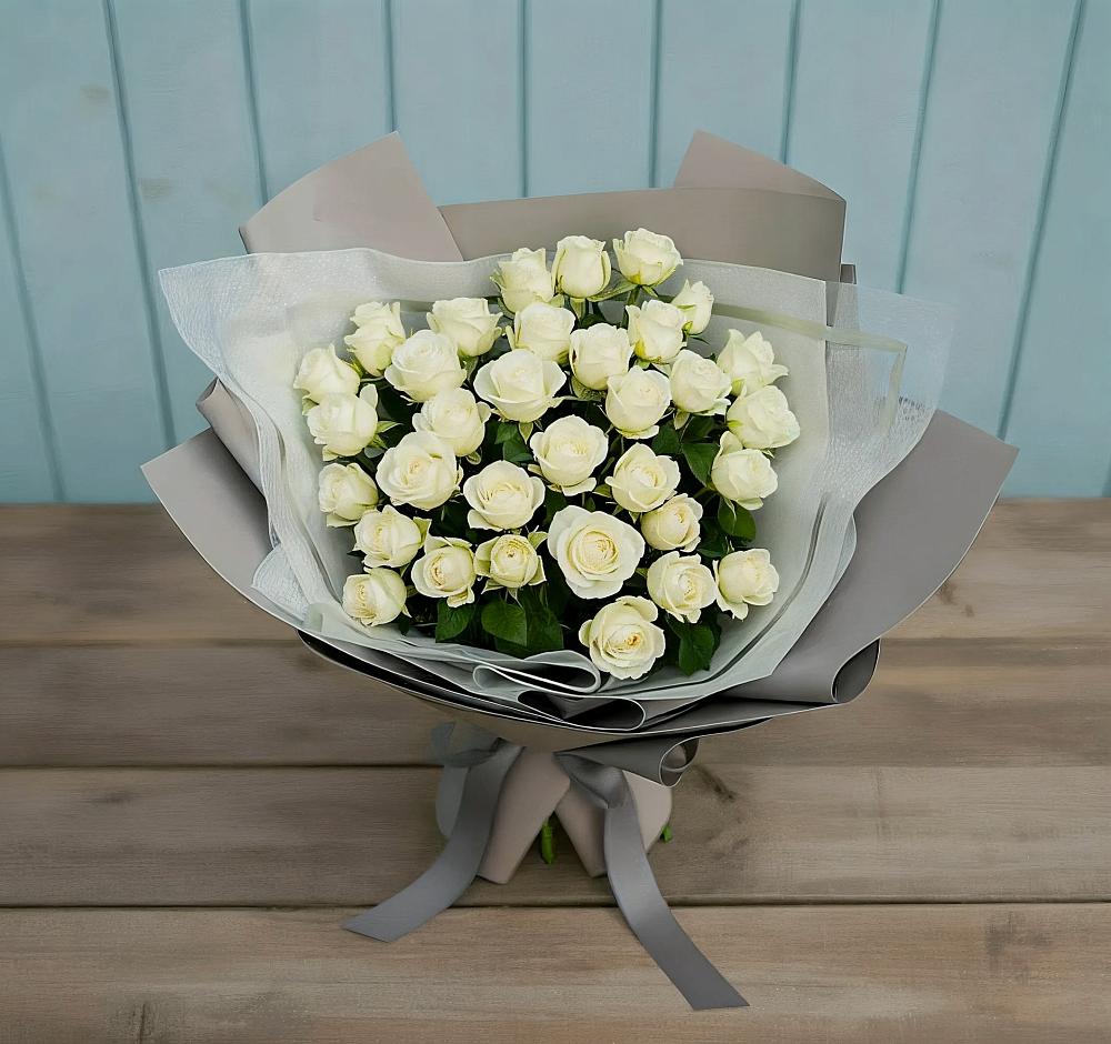 Букет Белоснежная нежность в Судаке
