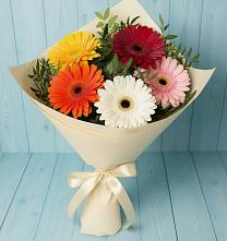 Букет цветов из:  Герберы в Судаке
