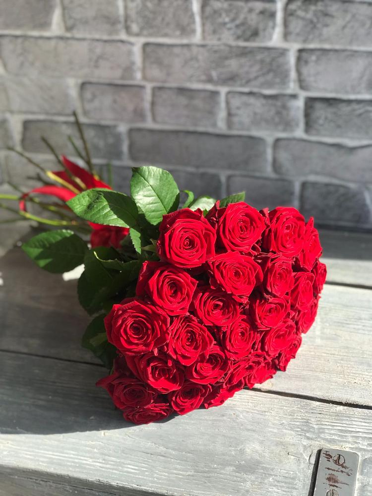 Букет Красные розы Фридом в Судаке