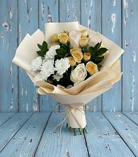 Букет цветов из:  Розы и Хризантемы #REPLACE_PRED# Судаке