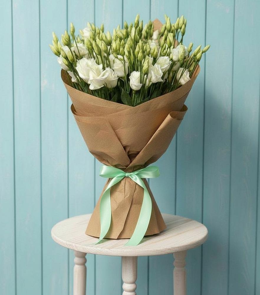 Букет цветов из: Лизиантусы в Судаке