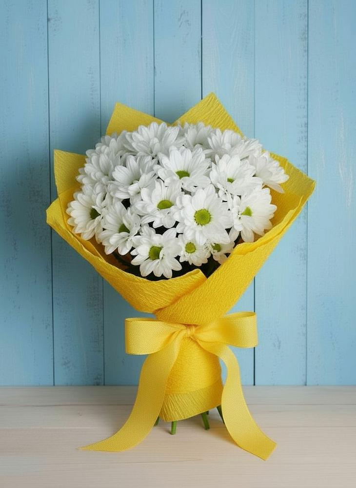 Букет цветов из: Хризантемы в Судаке