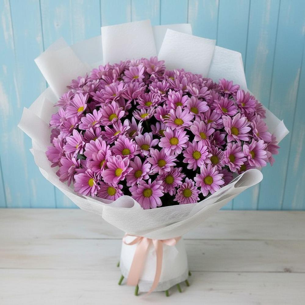 Букет цветов из: Хризантемы в Судаке