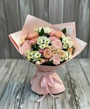 Букет цветов из:  Гвоздики, Розы и Хризантемы в Судаке