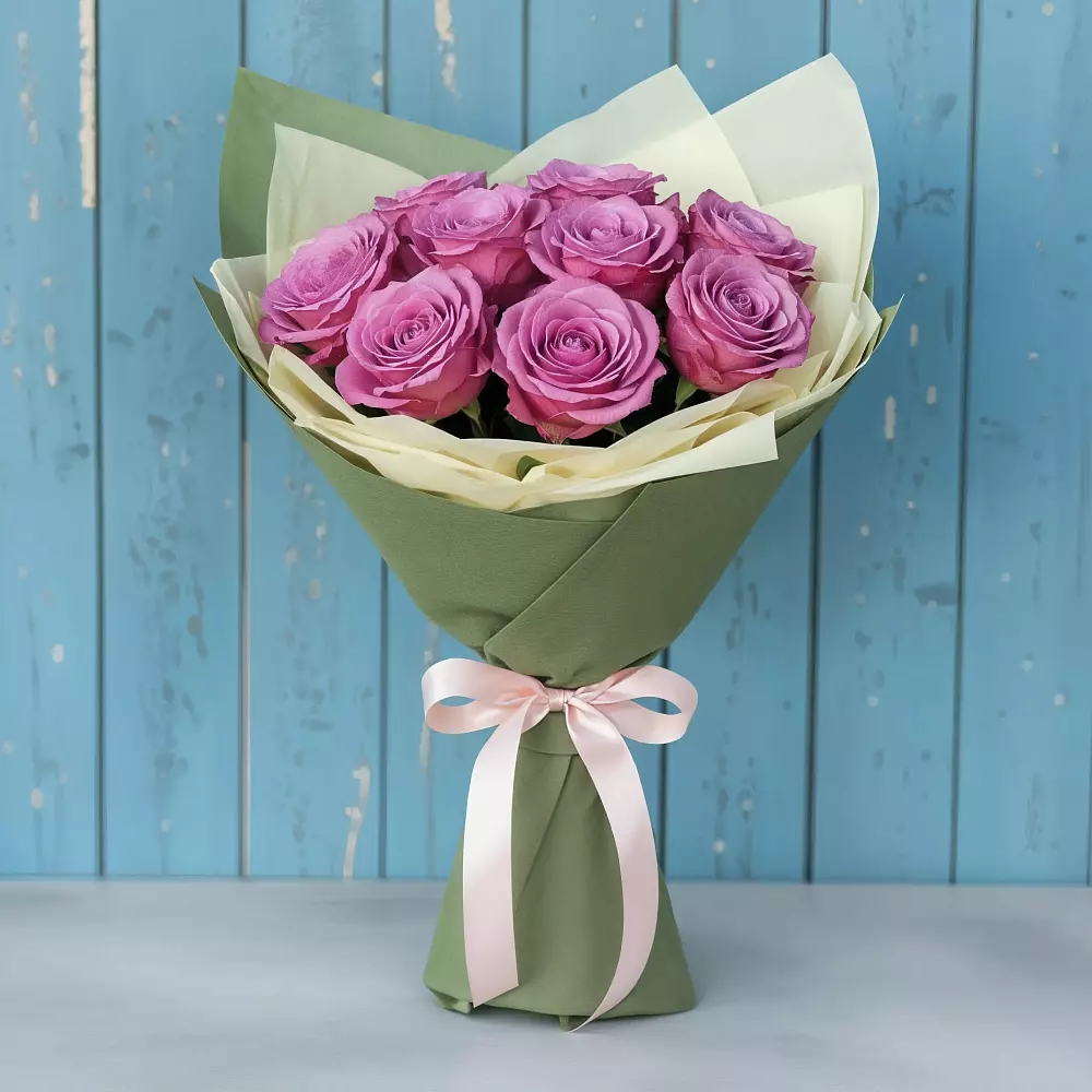 Букет Розы Фёрст Леди в Судаке