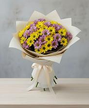 Букет цветов из:  Хризантемы #REPLACE_PRED# Судаке