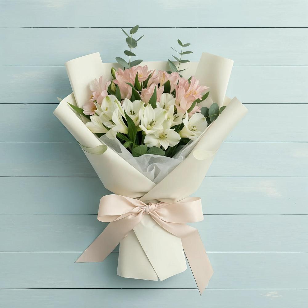 Букет цветов из: Альстромерии в Судаке