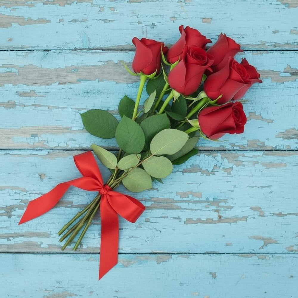 Букет Красные розы в Судаке